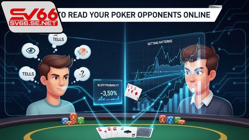 Cách đọc vị đối thủ Poker chuẩn xác dễ áp dụng 6 Chiến thuật đọc vị đối thủ Poker hiệu quả